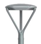 Dark Bronze Garden Lighting CCT 4000K 30-100W Urban Lamp Waterproof IP65 For