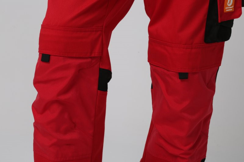 Top Velcro Fastener Mens Uniform Work Pants , Outdoor 250gsm Mens Work Trousers
