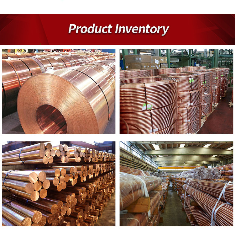 UNS 500m JIS C1100 Copper Coil Tube Pipe For Heat Exchanger