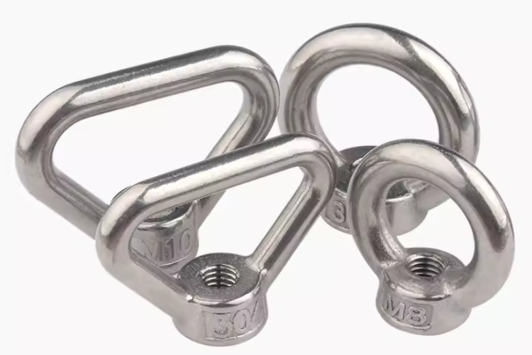 5/8 5/16-18 Stainless steel eye nut SS304 SS316 A2 A4-81 Customized Size Plain surface