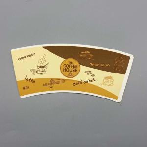 Wholesale 210gsm Printed PE Laminated Paper Cup Fan Flexographic Printing from china suppliers