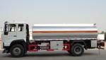 SINOTRUK HOWO 4x2 10000L Oil 266hp HOWO 10000 liter fuel transfer tank truck