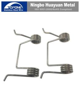 Wholesale Industrial Stainless Steel Wire Forming Zinc Plated Double Spiral Torsion Spring from china suppliers