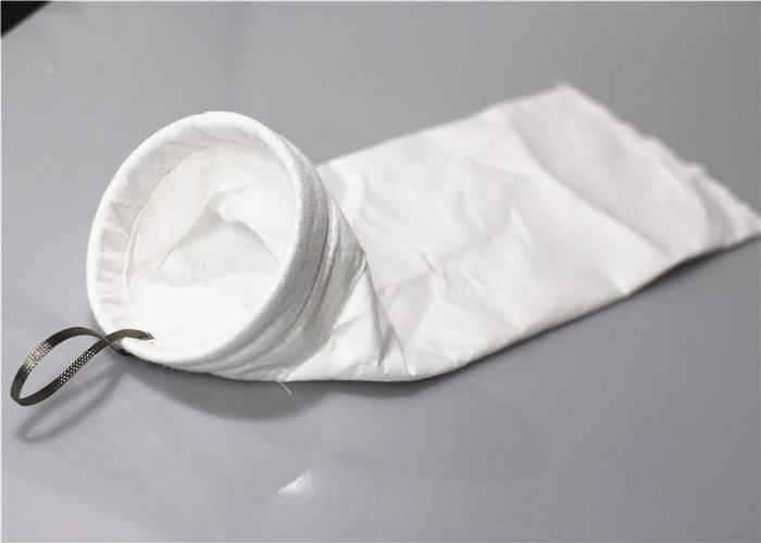 Microporous PTFE Dust Collector Filter Bags Smooth Surface Chemical Stable