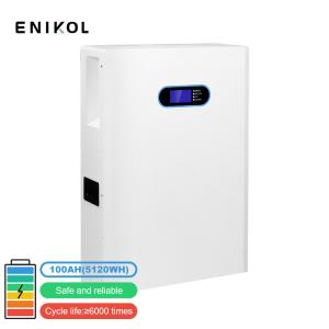 Wholesale Home Off Grid Wall Mounted LiFePo4 Battery 5kw 48V 100ah Lithium Ion Battery from china suppliers