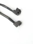 30AWG Elbow 0.5 Meter 1.6ft Serial Attached Scsi Cable