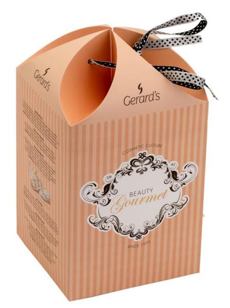 Cute custom design artpaper gift packaging box personal care cosmetic packaging
