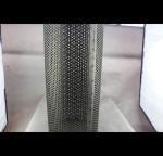 304 Perforated Stainless Steel Exhaust Tubing Electroplated With Hole Pattern