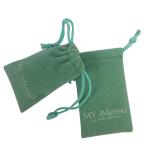 Hot Stamping Small Drawstring Dust Bag Bulk For Jewelry Necklace Bracelet Velvet