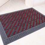 Outdoor Nylon Brush Plastic Interlocking Mats 25MM Thickness