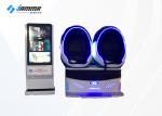 Interactive Motion Cinema 9D Virtual Reality Simulator VR Egg Chair 2 Player