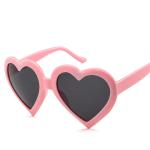 Women UV400 BSCI Love Heart Shaped Sunglasses Cat Eye Mod Vintage Style