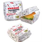 Customized Printed Fast Food Box Food Grade Cardboard Packaging For Fries