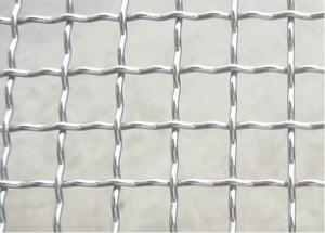 Wholesale Double 1mm Stainless Steel Crimped Wire Mesh Square Opening Screen from china suppliers