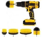 4 Pcs Electric Drill Cleaning Brush Set Household Use