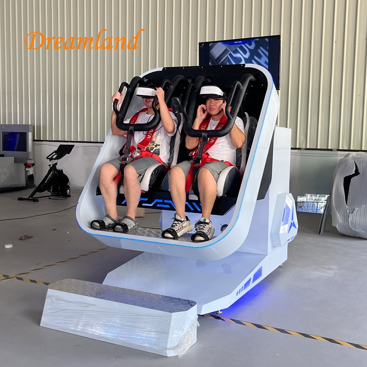 Most Popular 9D VR Double Seats 360 Degree Gaming Machine Simulator VR 720 Degree Game Virtual Reality Motion