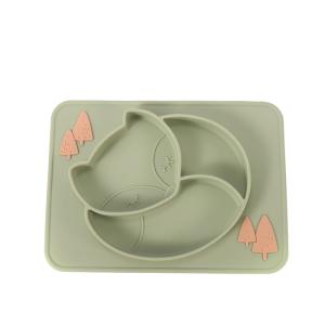 Wholesale Non Toxic Toddler Silicone Plates For Kids Safe And Durable Material from china suppliers