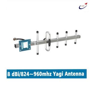 Wholesale 824-960Mhz Yagi outdoor antenna 5 Units Yagi Antenna for GSM 900MHz CDMA 850MHz mobile signal repeater from china suppliers
