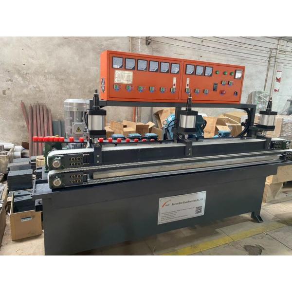 Horizontal Structure PLC Control System Glass Edging Machine Glass Polishing Machine