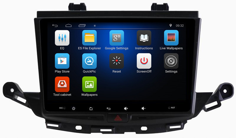 Ouchuangbo 9 inch car capacitance multiple touch screen stereo for Buick Verone 2015 with BT USB wifi android 8.1radio