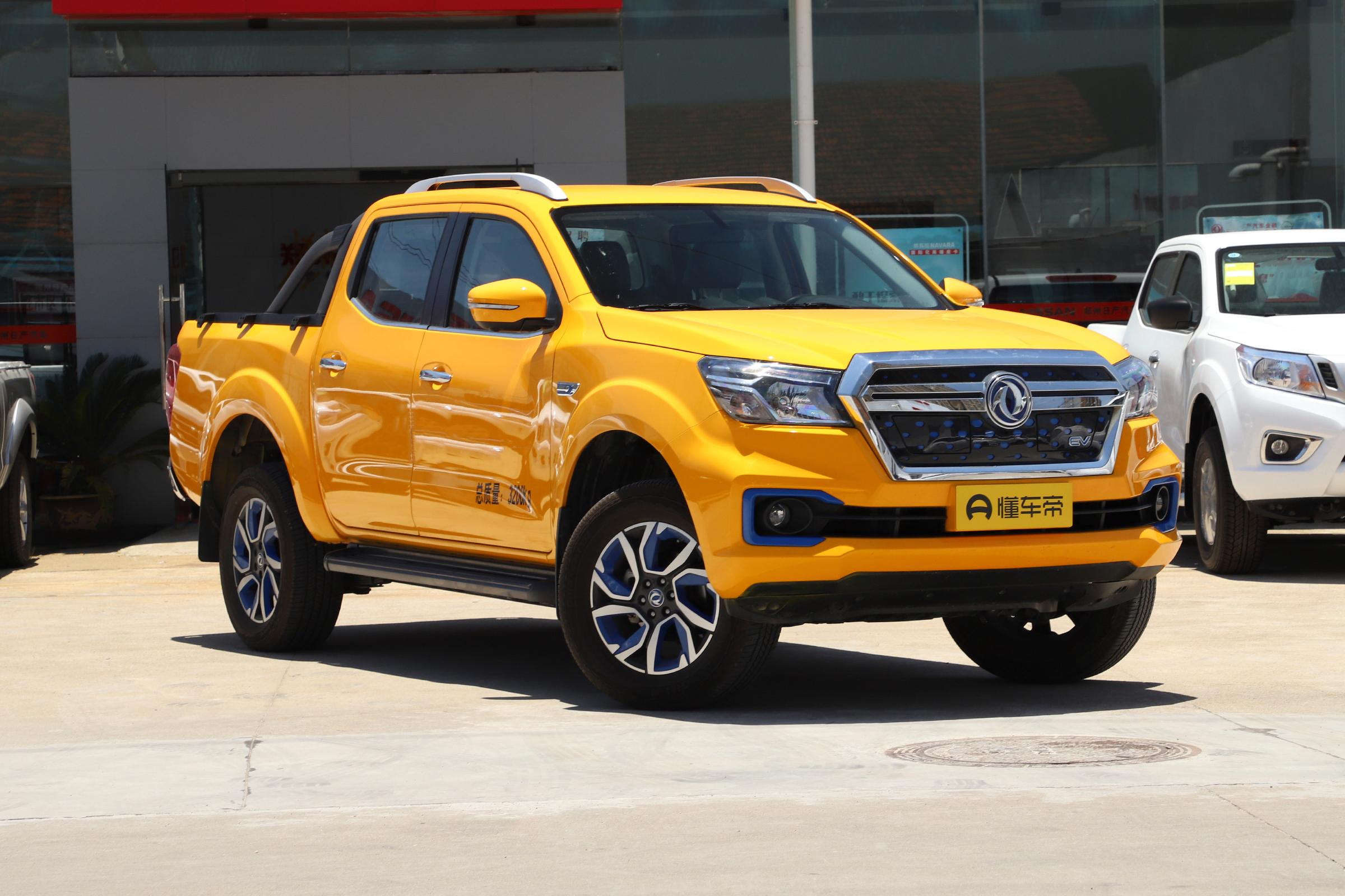 Dongfeng Rich 6 High Speed and Long Range 4WD Electric Pickup Truck for 5 Passengers