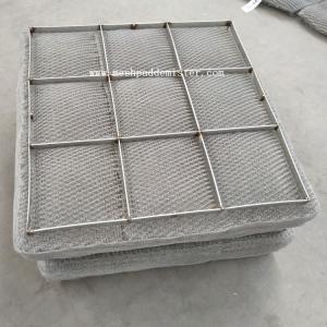 Wholesale Ss316 600x600mm Wire Mesh Demister OEM Design from china suppliers