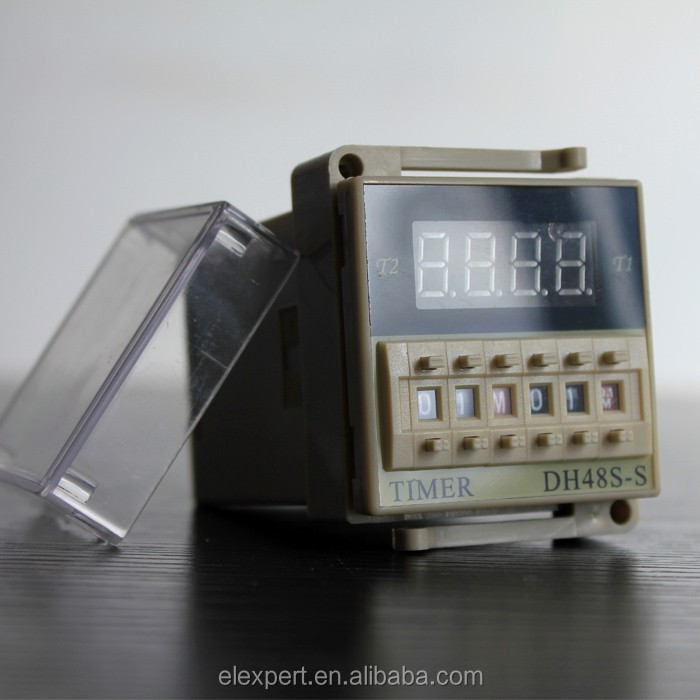 DH48S-S 8 Pins digital lcd cycle twin timer delay relay