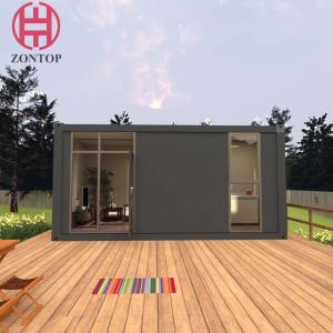 Wholesale Zontop Modern Flat Pack Portable Living 40ft Luxury China Prefab Homes 3 Bedroom Prefabricated Container House from china suppliers