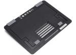 Portable Aluminum Laptop Tray Brushed Finishing Foldable Laptop Stand