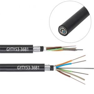 Wholesale 2- 288 Core Moisture Resistant Steel Tape Armoured GYTA53 Fiber Optic Cable For Underground from china suppliers