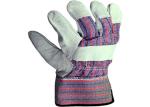 Automotive Industry Leather Safety Gloves Wing Style Thumb Reinforced Knuckle