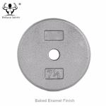 Black Paint / Hammertone Standard 1" inch Cast Iron Weight Disc Plates