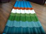 customized color CGCC, DX51D Z adornment Pre painted Corrugated Steel Roof