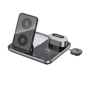 Wholesale Private Mold Portable 3 in 1 Foldable Wireless Charger for Fast Magnetic Charging from china suppliers