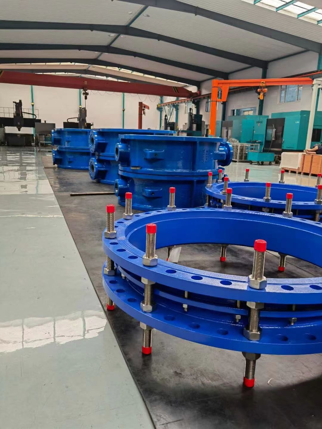 Rubber Pipe Union Connector Ductile Iron Pipe Flange Pipe Fitting Connector Dismantling Joints