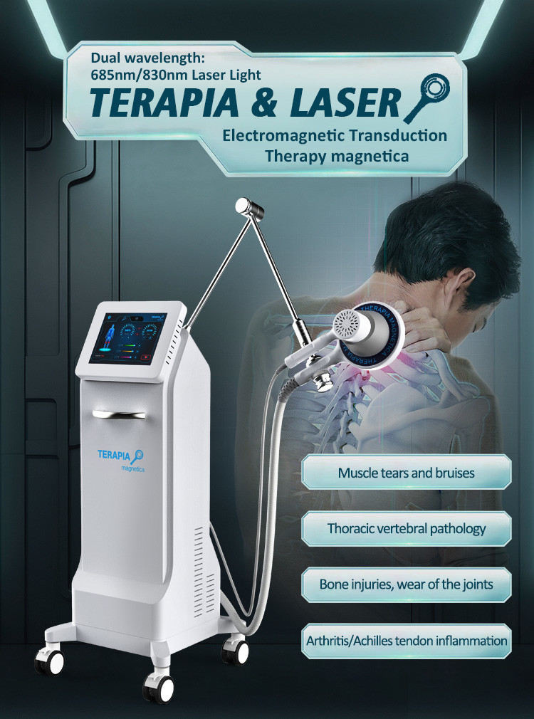 685nm 830nm PEMF Pulsed Electromagnetic Field Machine For Cervical Pain Relief