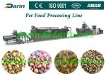 150kg/h - 500kg/h Dry pet dog food making machine , dog food extruder