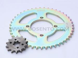 Wholesale Original Motorcycle Chain Sprocket Kits for Yamaha 125, JYM125, YBR125 from china suppliers