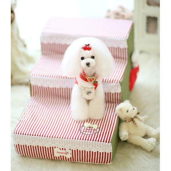Sailor Stripes Cute Lace Dog Play Stairs Pet Sponge Cushion