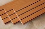 Studio Room Wooden Grooved Acoustic Panel MDF Board Fireproof Melamine Surface