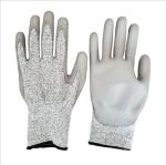 Custom Knitted Cleanroom Gloves Anti Skid Cut Resistant Working Hand Gloves