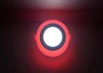 IP44 6 + 3W 12 + 6W 18 + 6W Dimmable LED Panel Light For Exhibition Hall