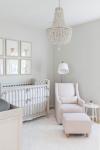 Vintage White Wood beaded chandelier for the kitchen foyer chandelier(WH-CI-149)