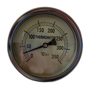 Wholesale Bimetal Strip 350C 2.5in 60mm Industrial Bimetal Thermometer 1/2 NPT from china suppliers