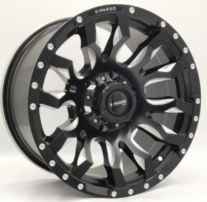 Wholesale Black Milled PCD Jante 17 Inch 4x4 Off Road Rims impact resistant from china suppliers