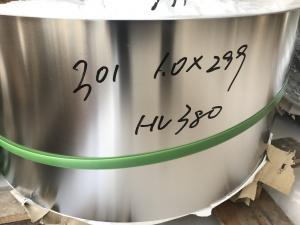 China Stainless Spring Steel Strip / Cold Rolled Narrow Strip ASTM 301 ( 1.4310 ) on sale