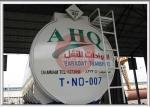 Stainless Steel Milk Tank Trailer , Water Tanker Truck Trailer 40000l Multifunct