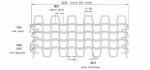 Customized Stainless Steel Flat Wire Mesh Belt For Conveying Products