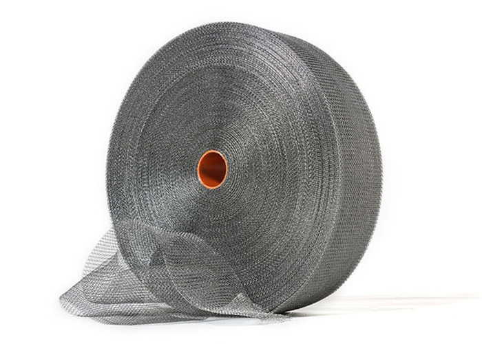 Stainless Steel Knitted Wire Mesh Gasket 1 Inch Width For EMI Shielding