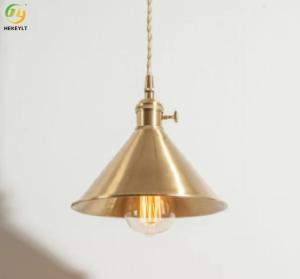 Wholesale Simple Metal Lampshade Modern Vintage Pendant Lights Glass Bulb Indoor Decoration from china suppliers